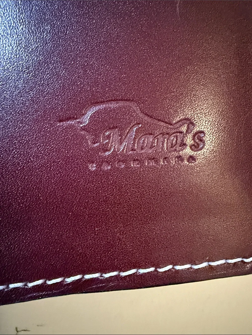 Mara’s Taormina Made in Italy Genuine Leather Briefcase Burgundy Crossbody
